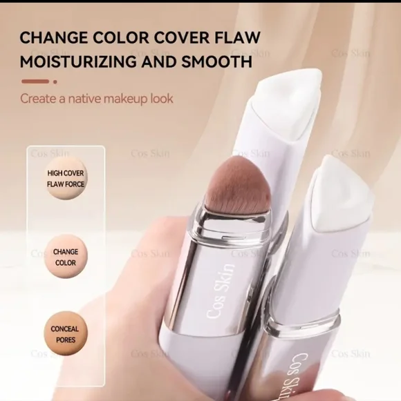 SOLD Cos Skin Color Changing Foundation Stick - #02 Natural - Picture 5 of 7